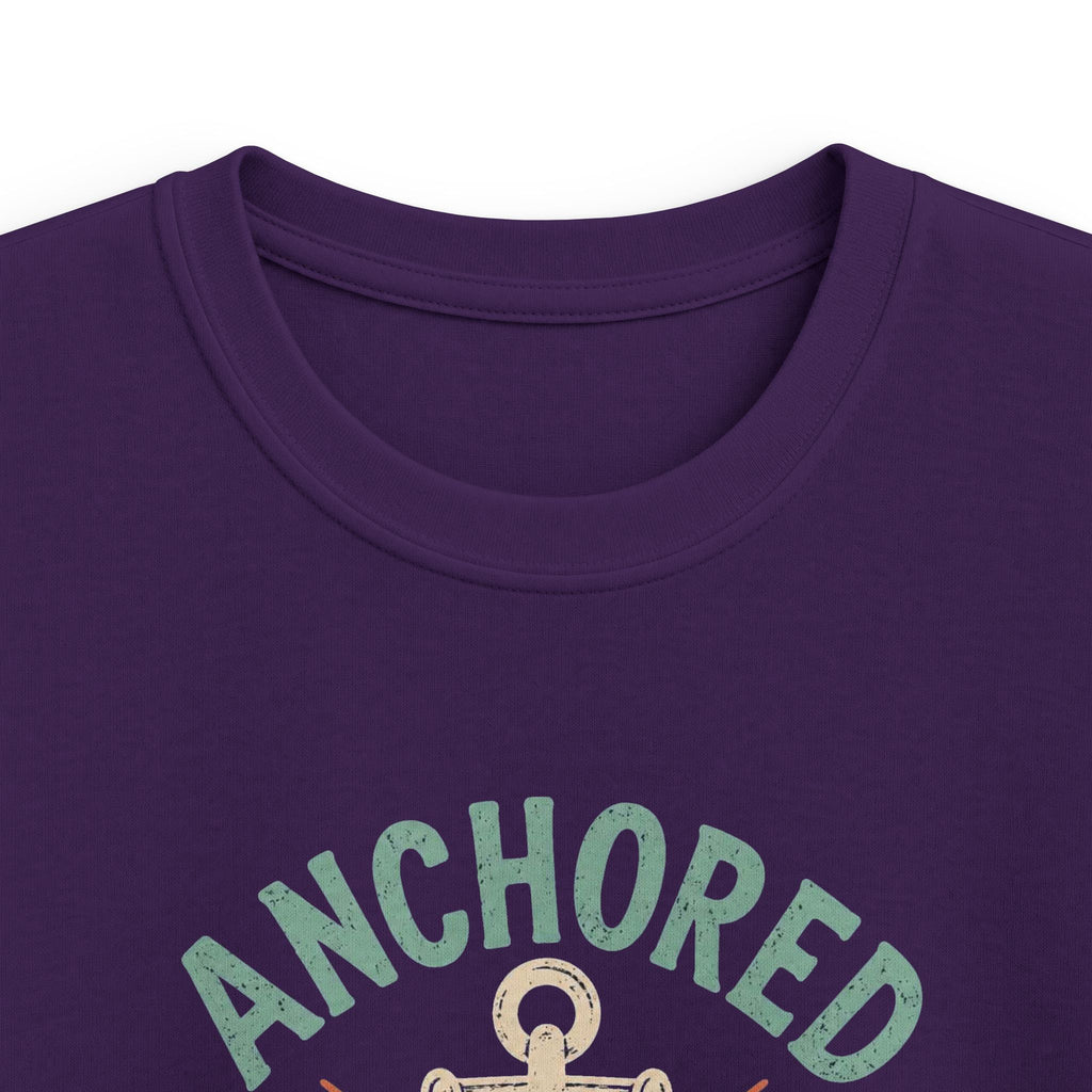 Kids Anchor Crew T-Shirt — "Anchored Crew" Nautical Tee for Boys & Girls