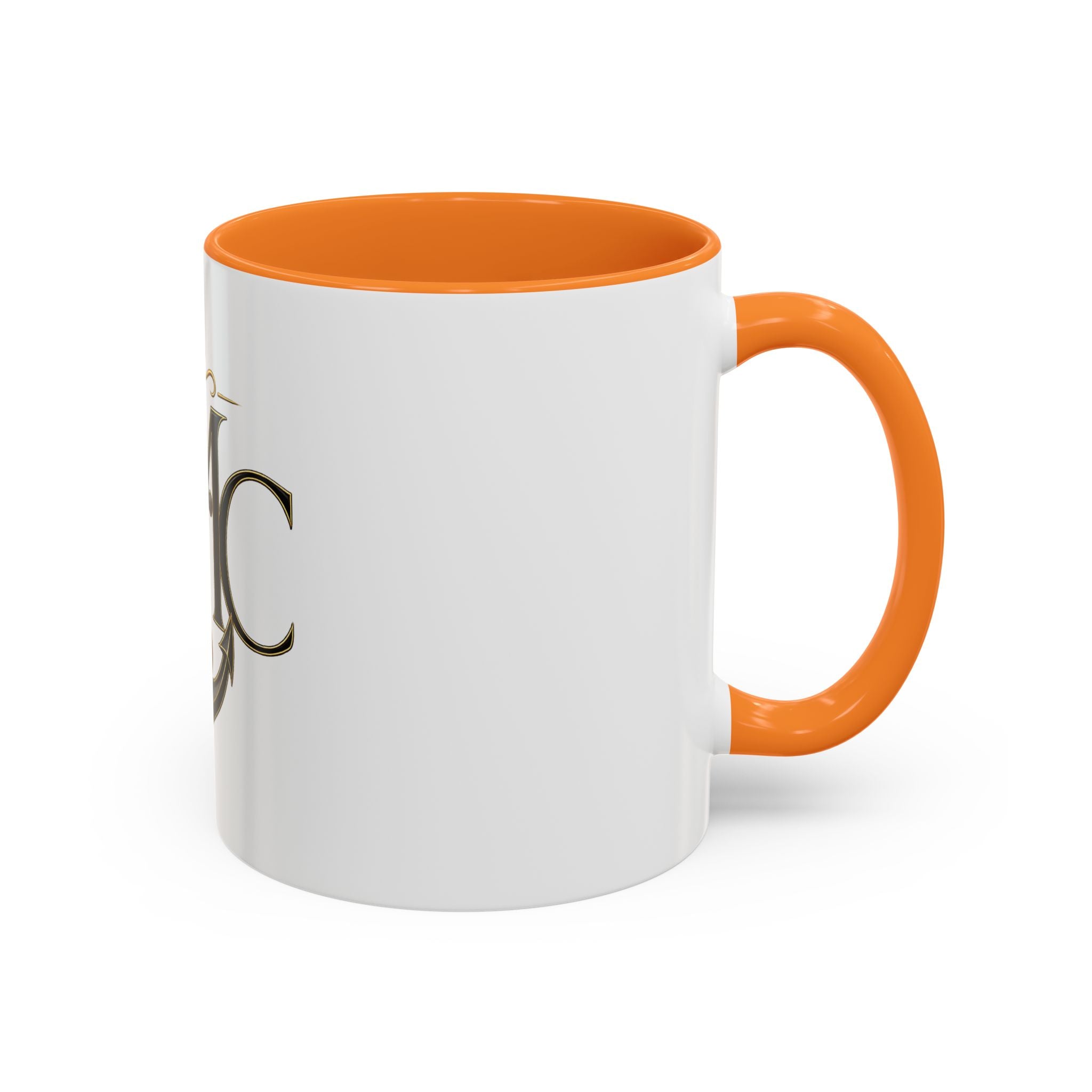 Anchor Heart Monogram Ceramic Mug | Anchored Mama Co. | 11oz & 15oz Coffee Cup