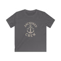 Kids Tee - "Anchored Crew" Nautical Anchor Graphic Shirt