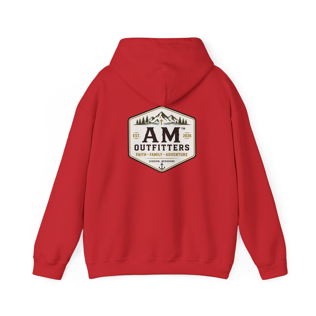 Outfitters Logo Hoodie — AM Outfitters Adventure Pullover