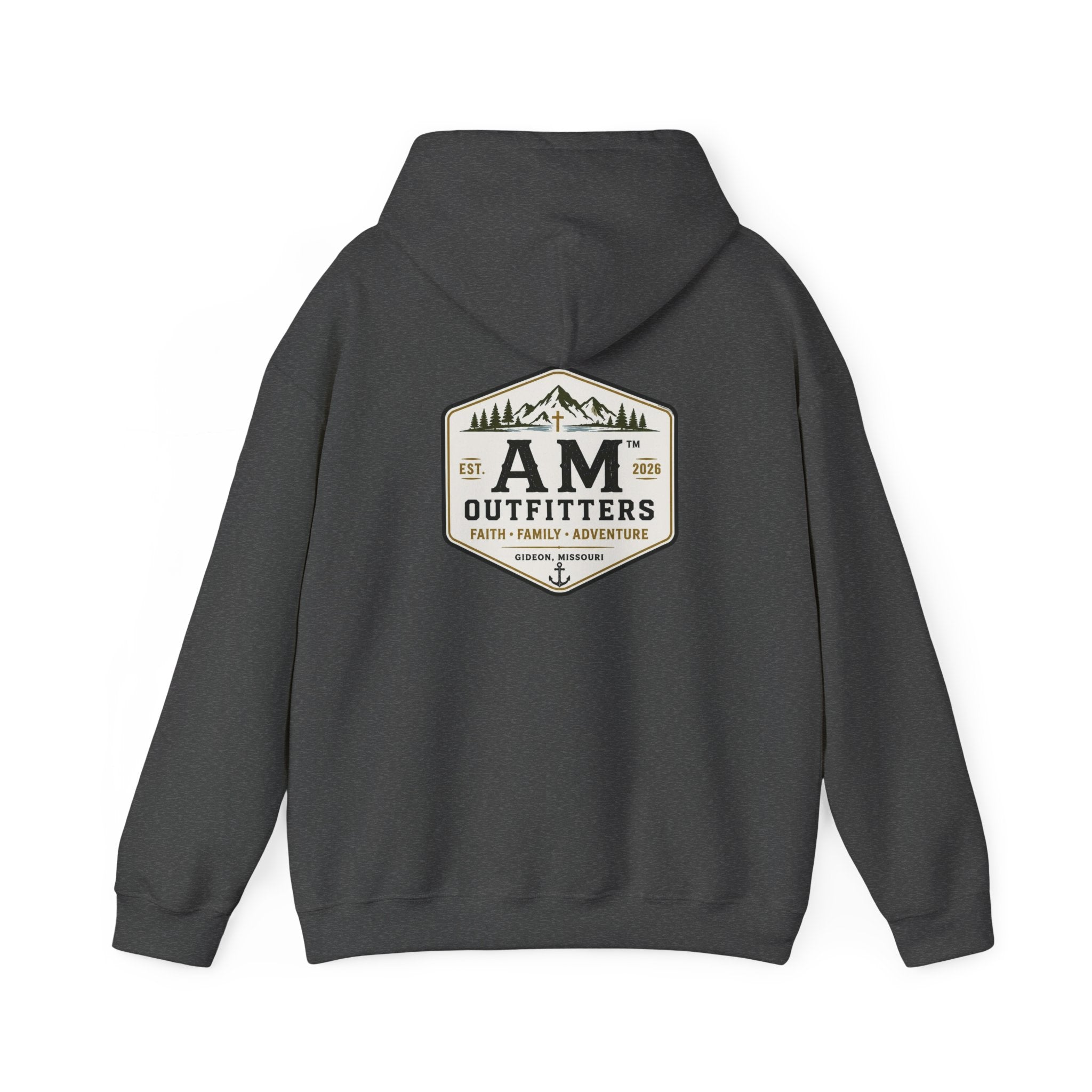 Outfitters Logo Hoodie — AM Outfitters Adventure Pullover