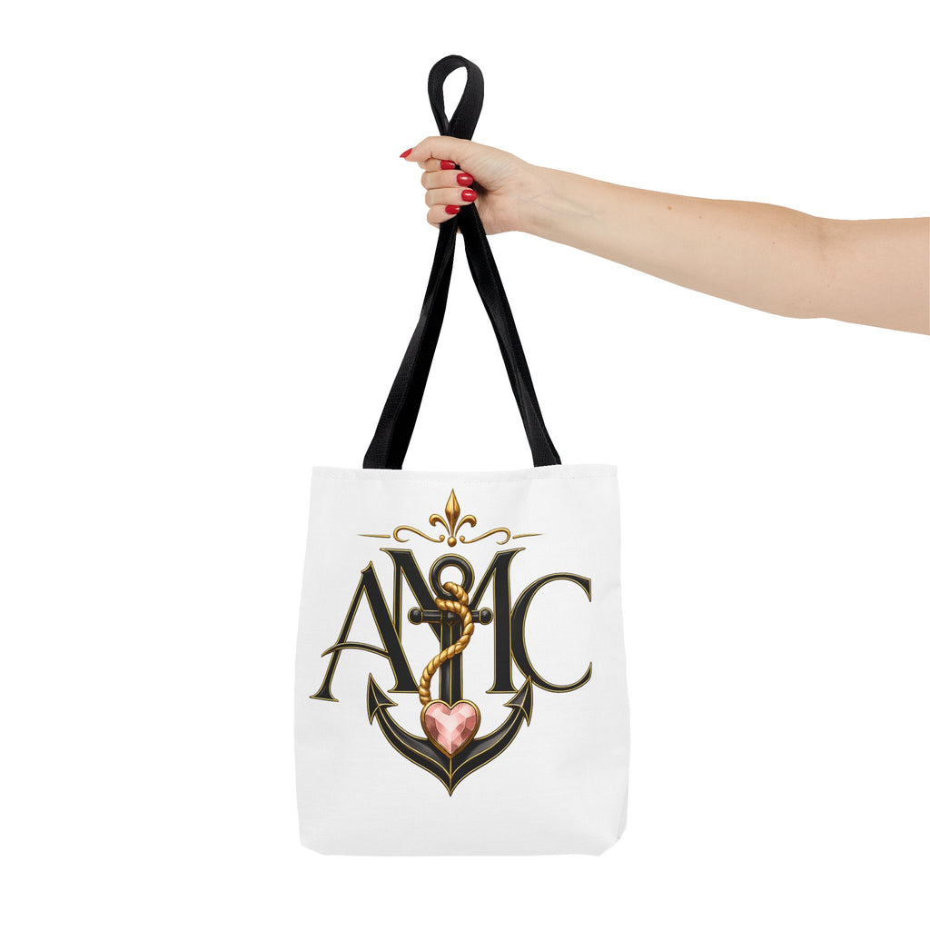 Anchored Mama Monogram Tote Bag | Vintage Anchor Market Tote