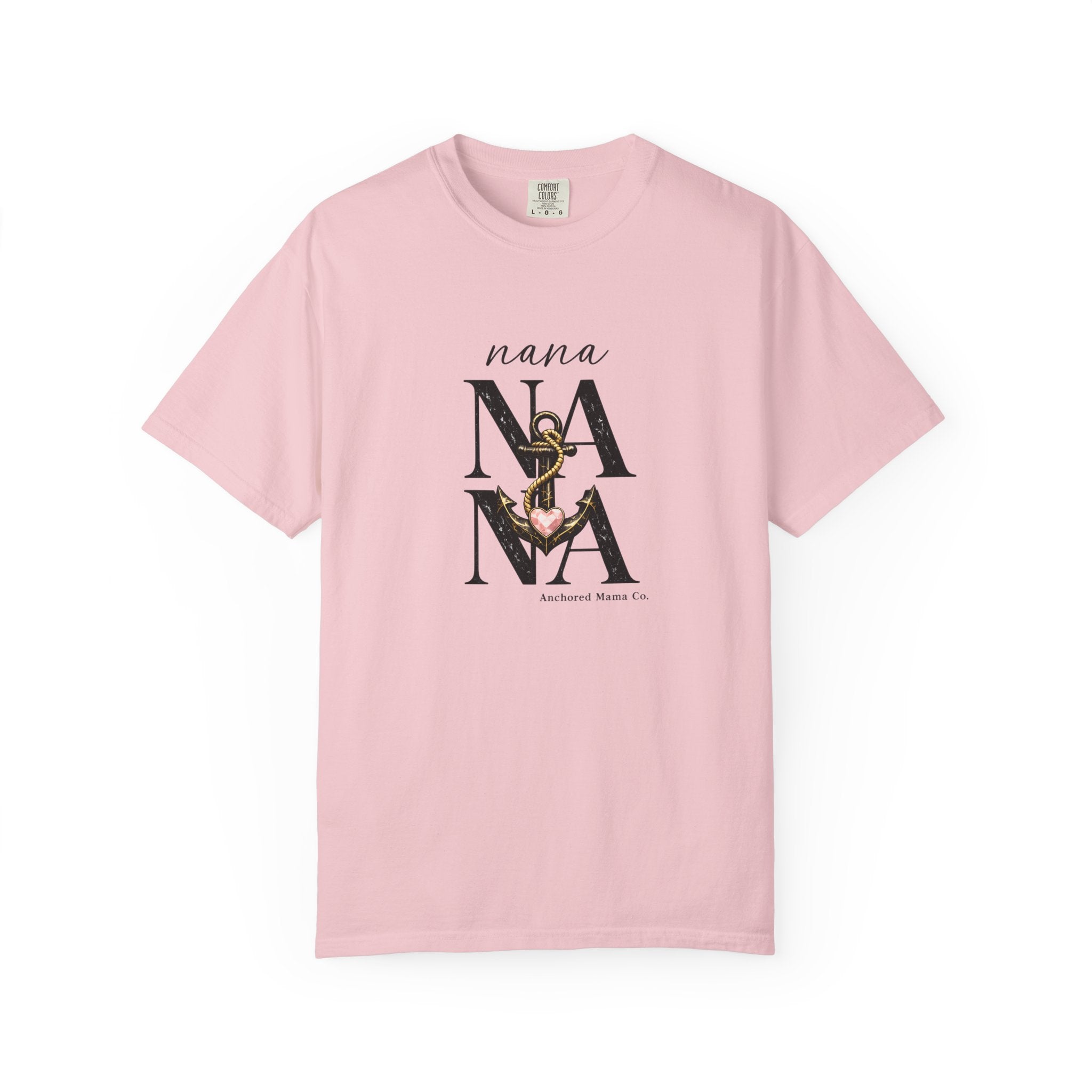 Nana Stacked Anchor T-Shirt | Cherished Title