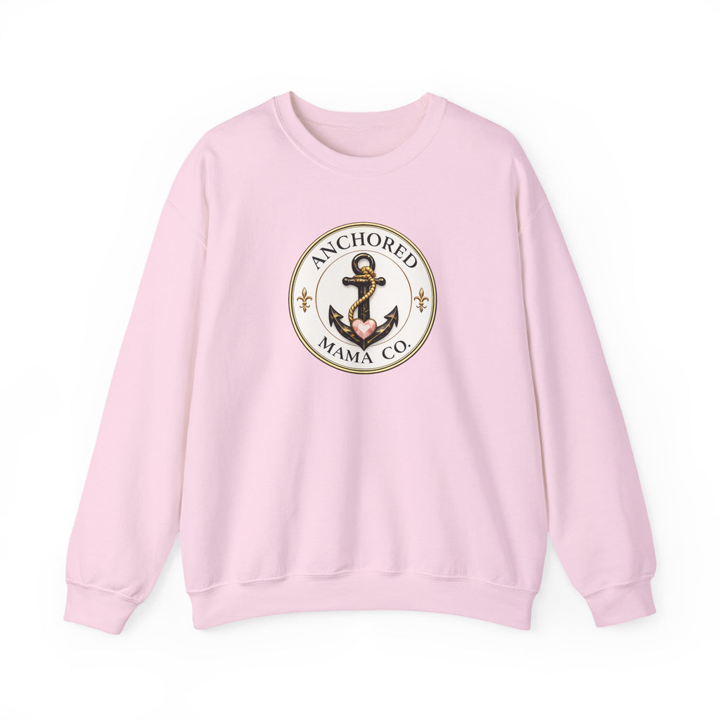 Anchored Mama Crewneck Sweatshirt | Anchored Mama Co.