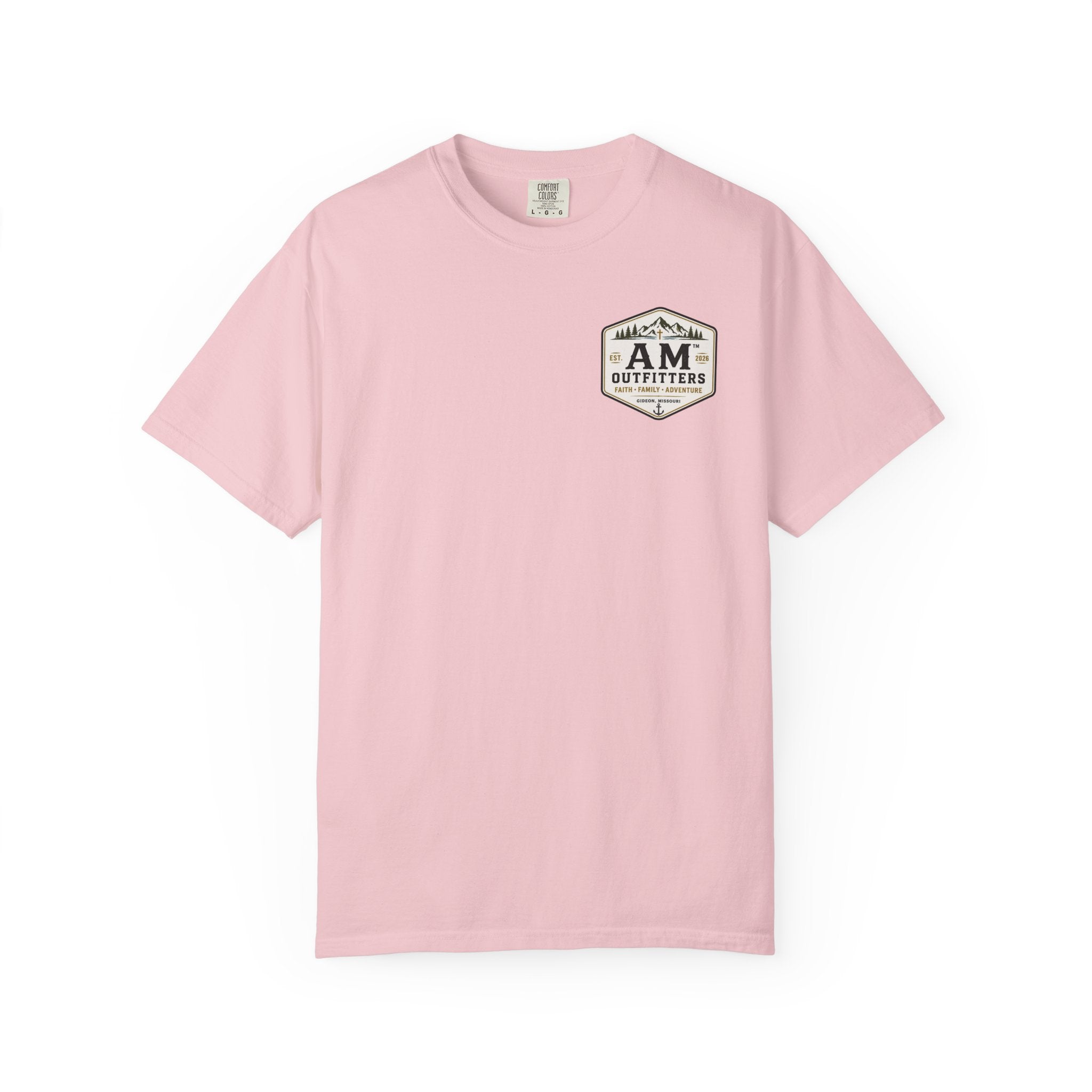 AM Outfitters Adventure T-Shirt — Mountain & Anchor Logo Tee