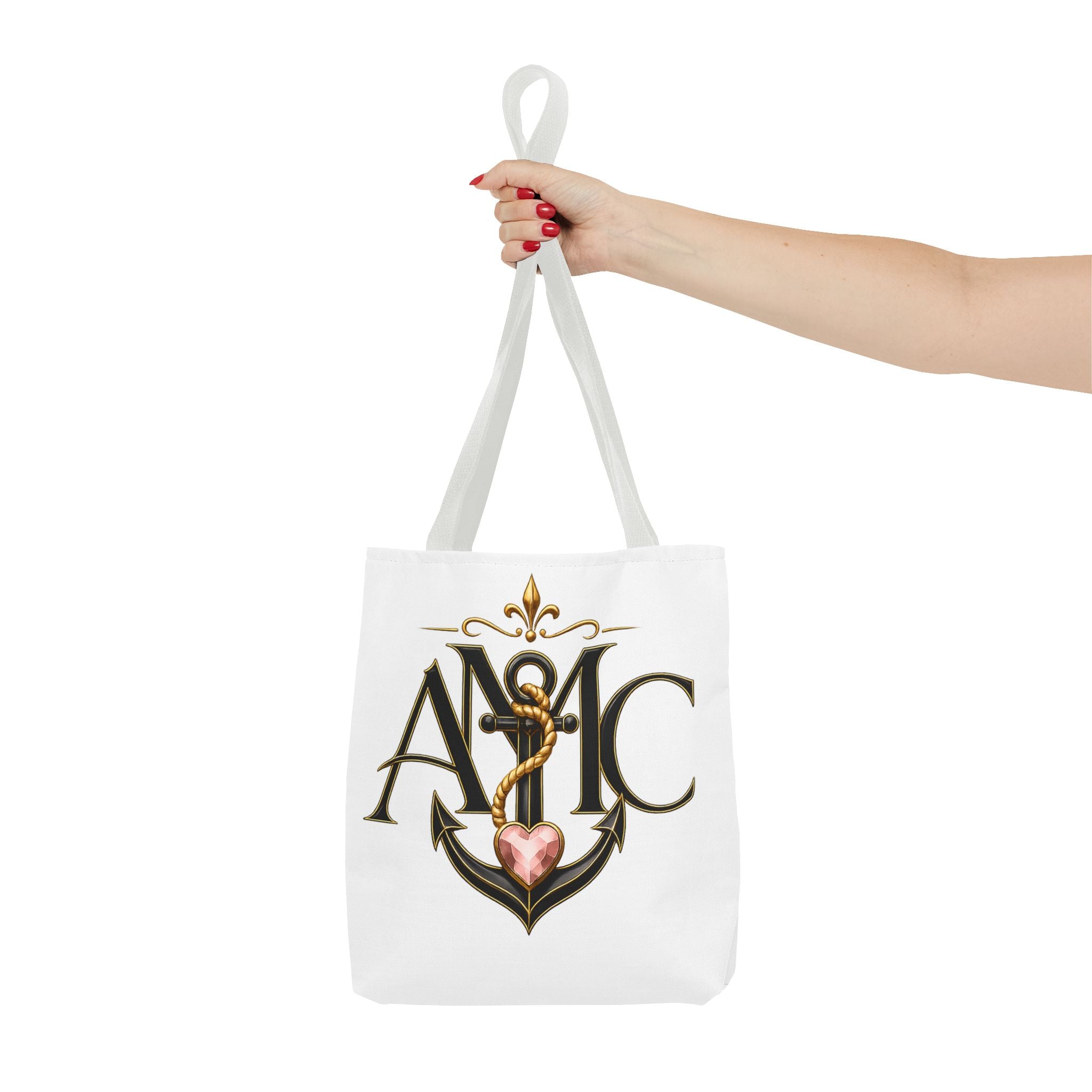 Anchored Mama Monogram Tote Bag | Vintage Anchor Market Tote