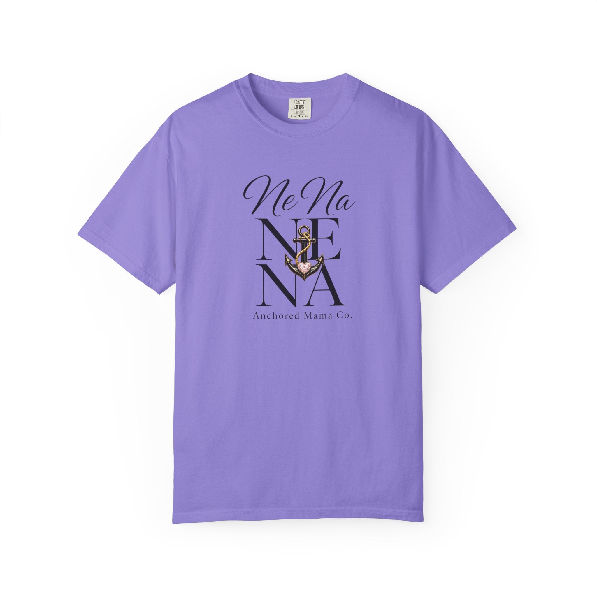 NeNa Anchor Graphic T-Shirt — Coastal Nautical Crew Tee