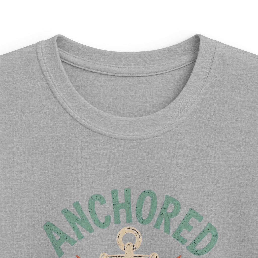 Kids Anchor Crew T-Shirt — "Anchored Crew" Nautical Tee for Boys & Girls