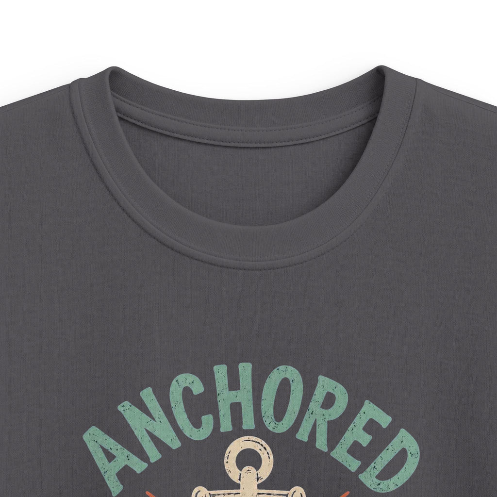 Kids Anchor Crew T-Shirt — "Anchored Crew" Nautical Tee for Boys & Girls