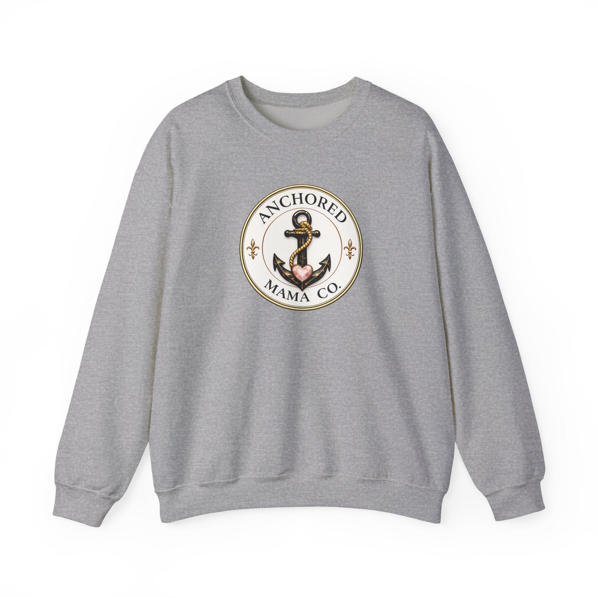 Anchored Mama Crewneck Sweatshirt | Anchored Mama Co.