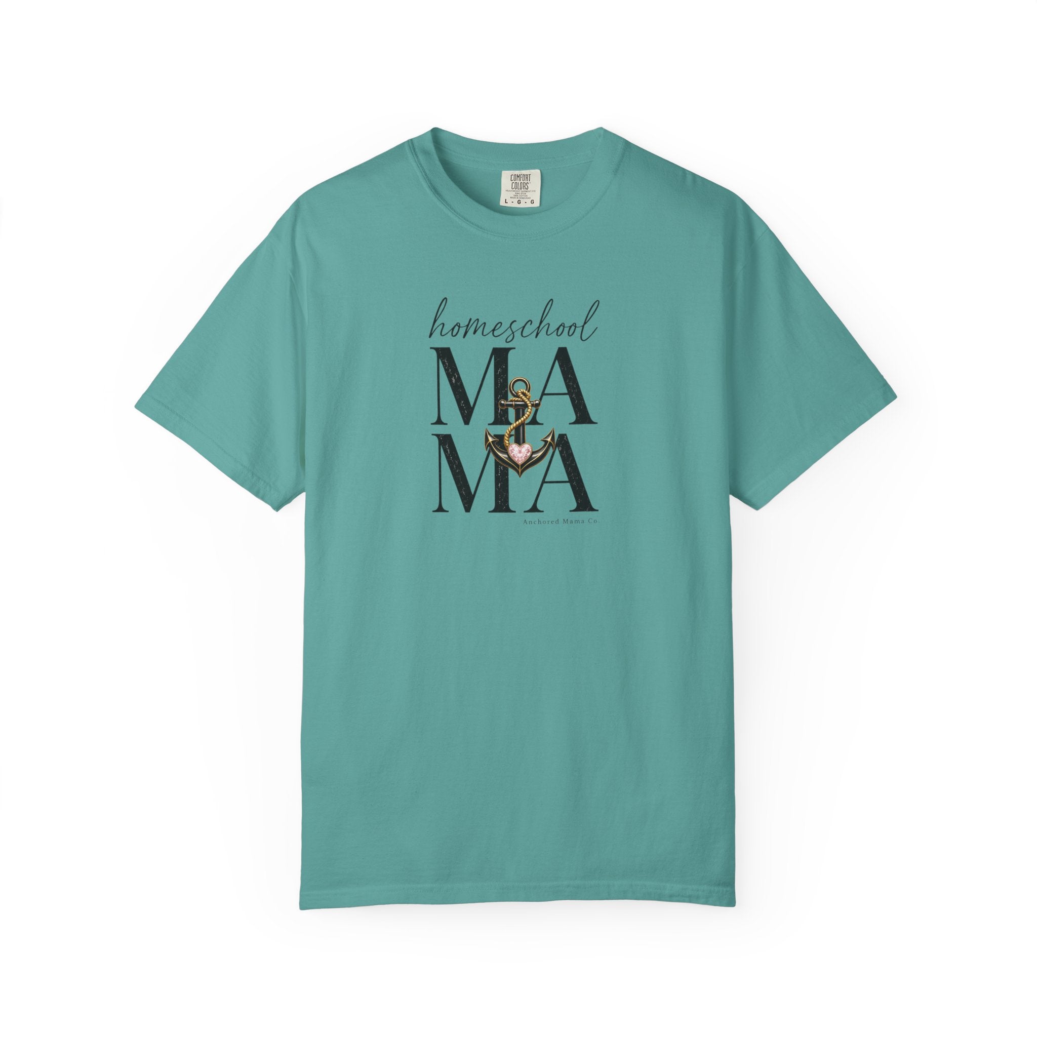 Homeschool Mama T-Shirt — Cozy Mom Graphic Tee for Homeschooling Parents