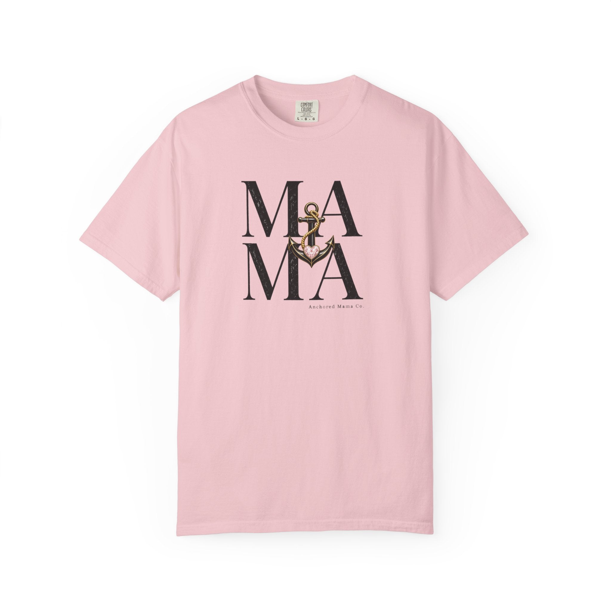 Mama Anchor T-Shirt — Nautical Mama Graphic Tee