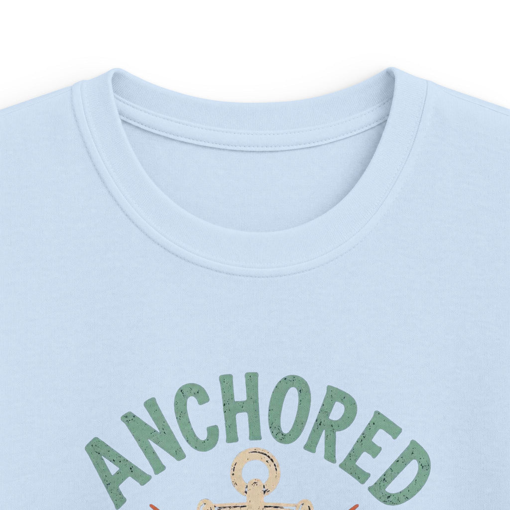 Kids Anchor Crew T-Shirt — "Anchored Crew" Nautical Tee for Boys & Girls