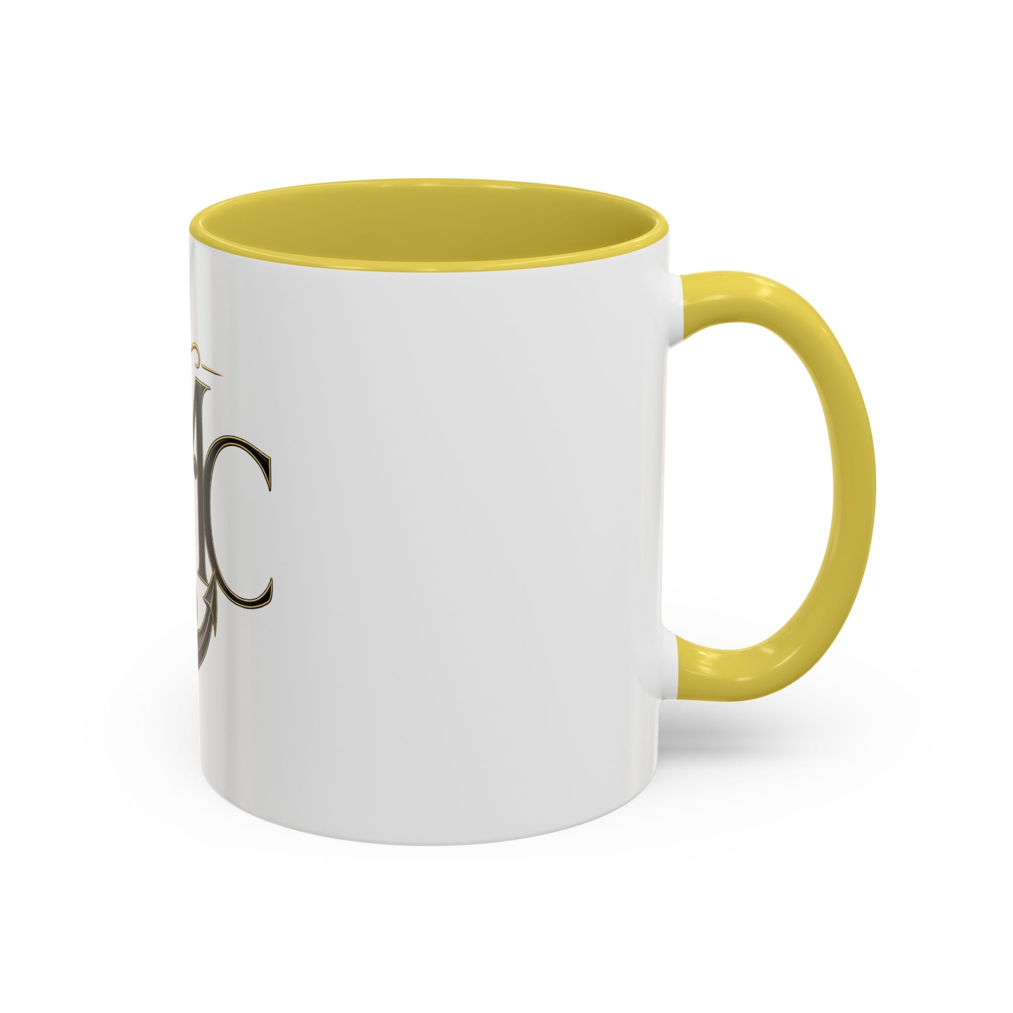 Anchor Heart Monogram Ceramic Mug | Anchored Mama Co. | 11oz & 15oz Coffee Cup