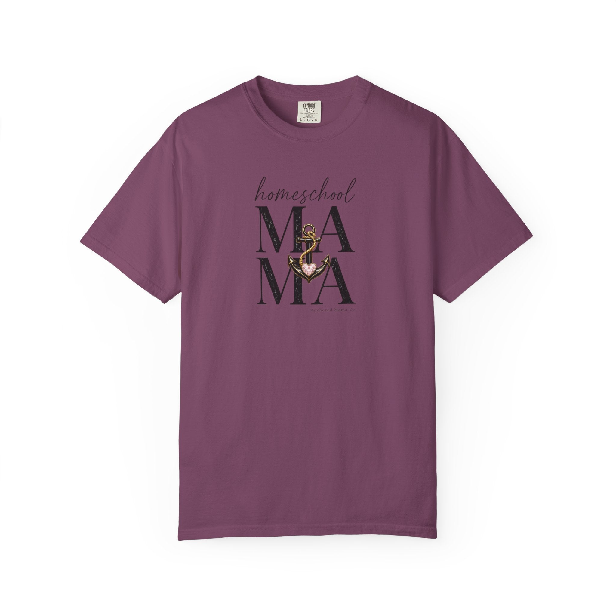 Homeschool Mama T-Shirt — Cozy Mom Graphic Tee for Homeschooling Parents