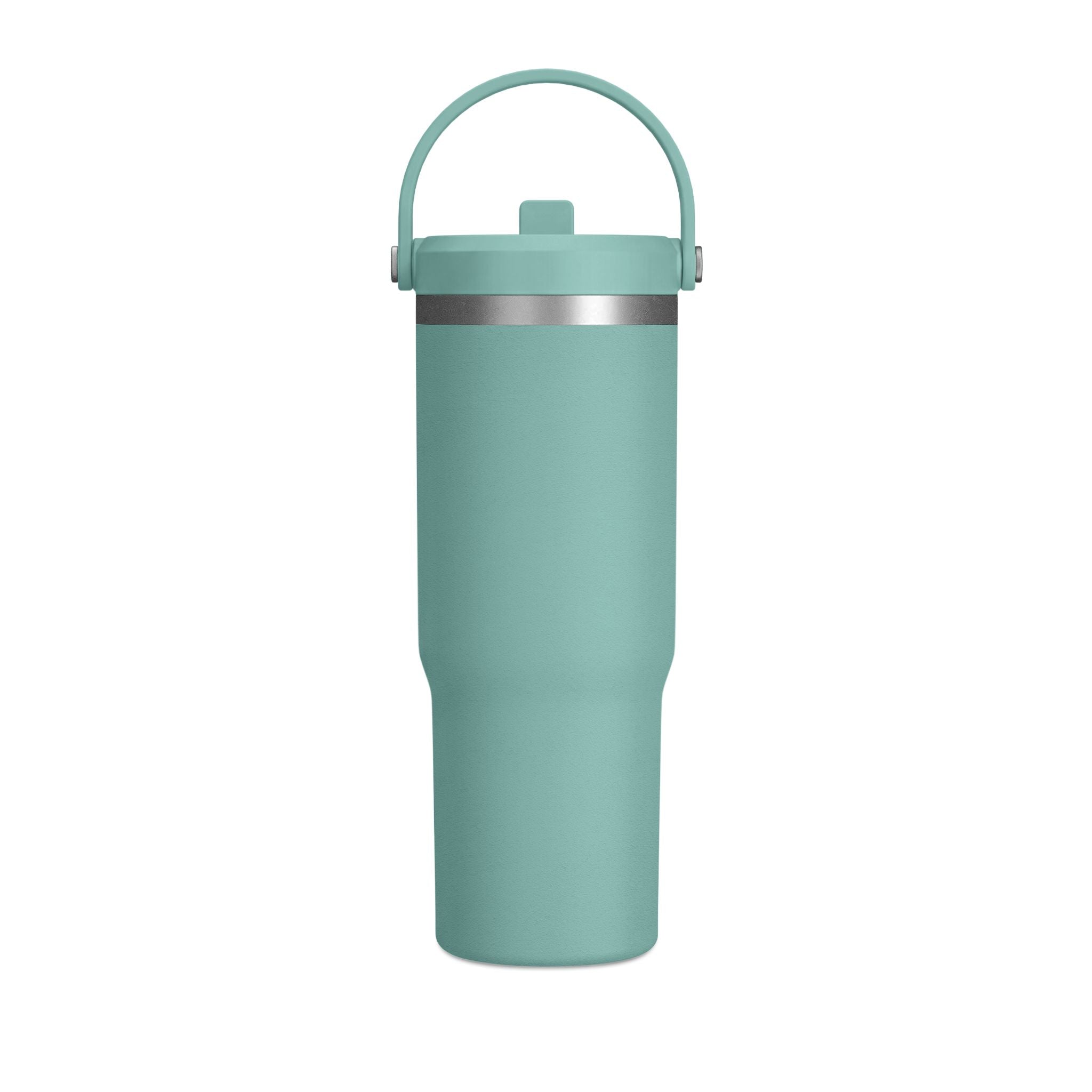 Anchored Mama 32oz Insulated Travel Tumbler with Handle | Christian Stainless Steel Straw Cup