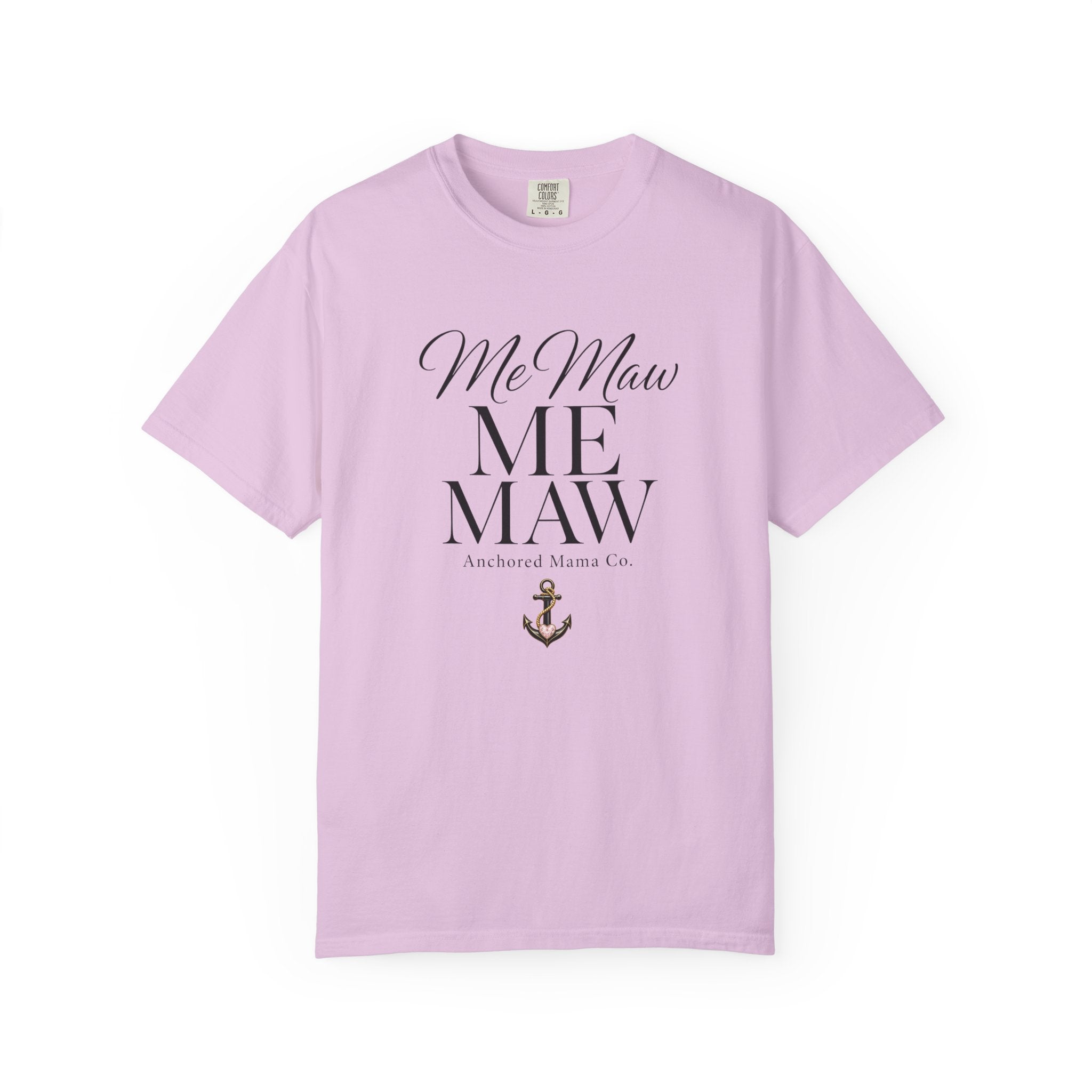 MeMaw Graphic T‑Shirt – "Me Maw" Vintage Anchor Mama Tee