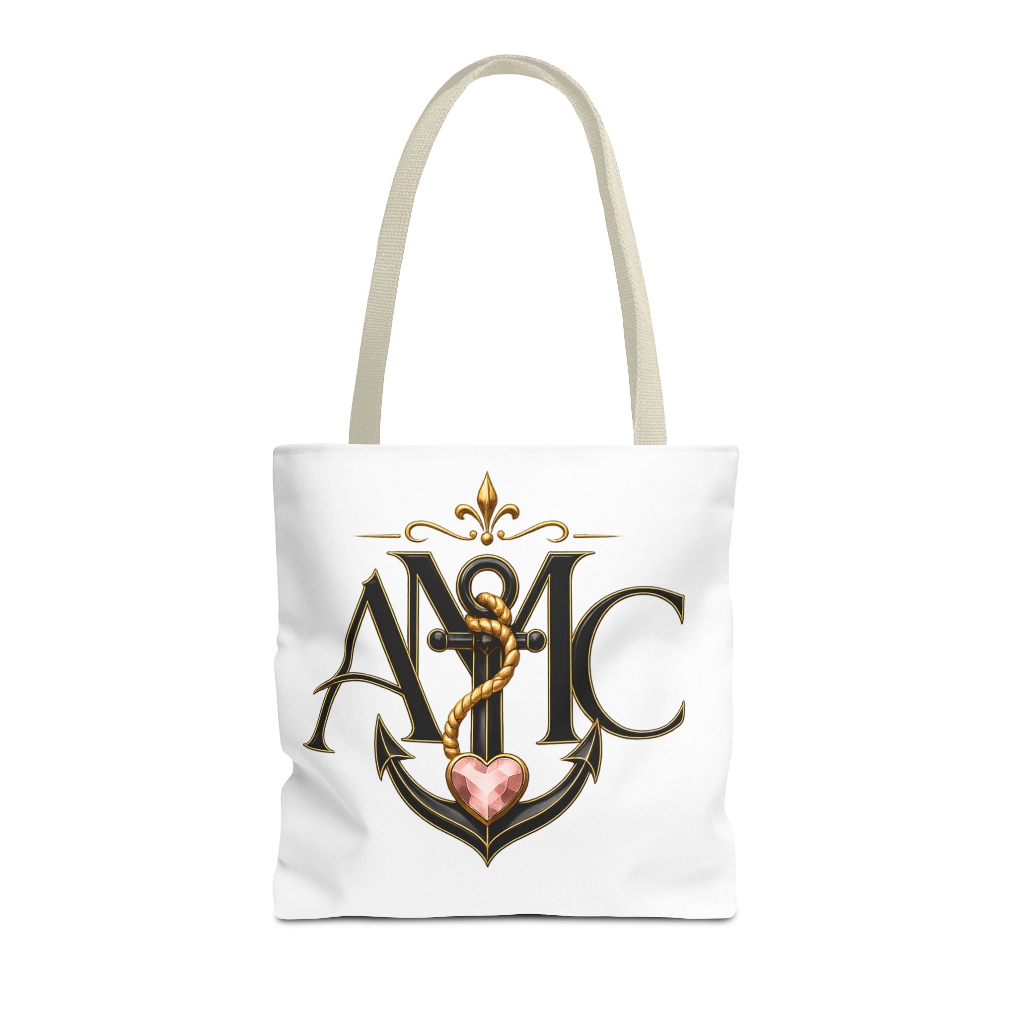 Anchored Mama Monogram Tote Bag | Vintage Anchor Market Tote