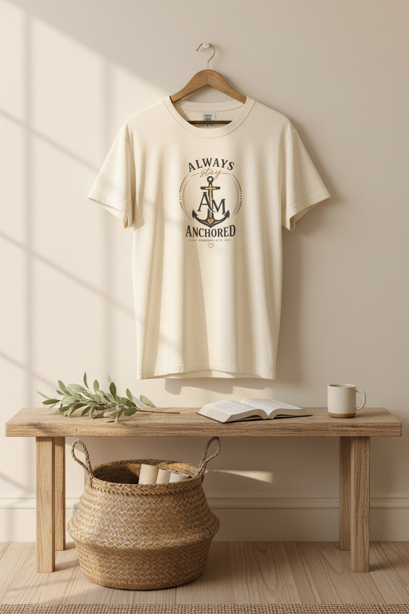 Always Anchored Graphic Tee | Anchored Mama Co.