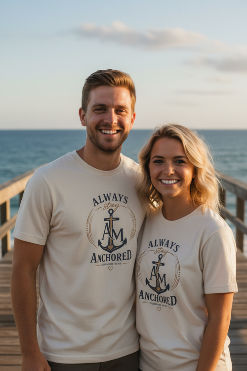 Always Anchored Graphic Tee | Anchored Mama Co.
