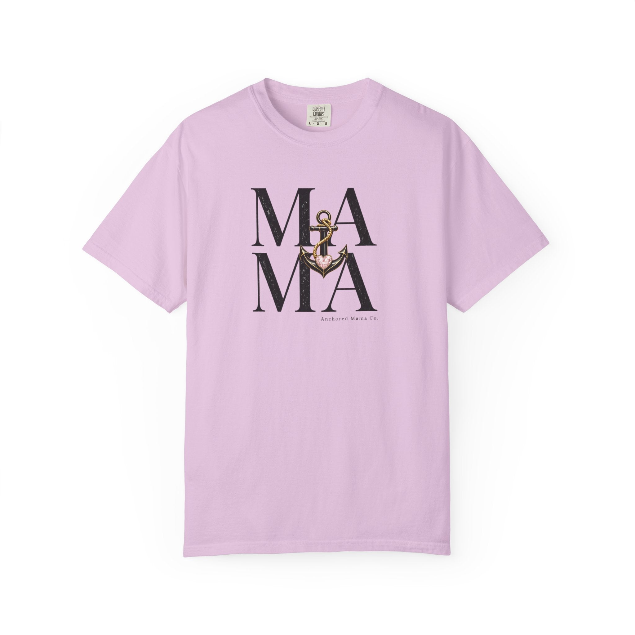 Mama Anchor T-Shirt — Nautical Mama Graphic Tee