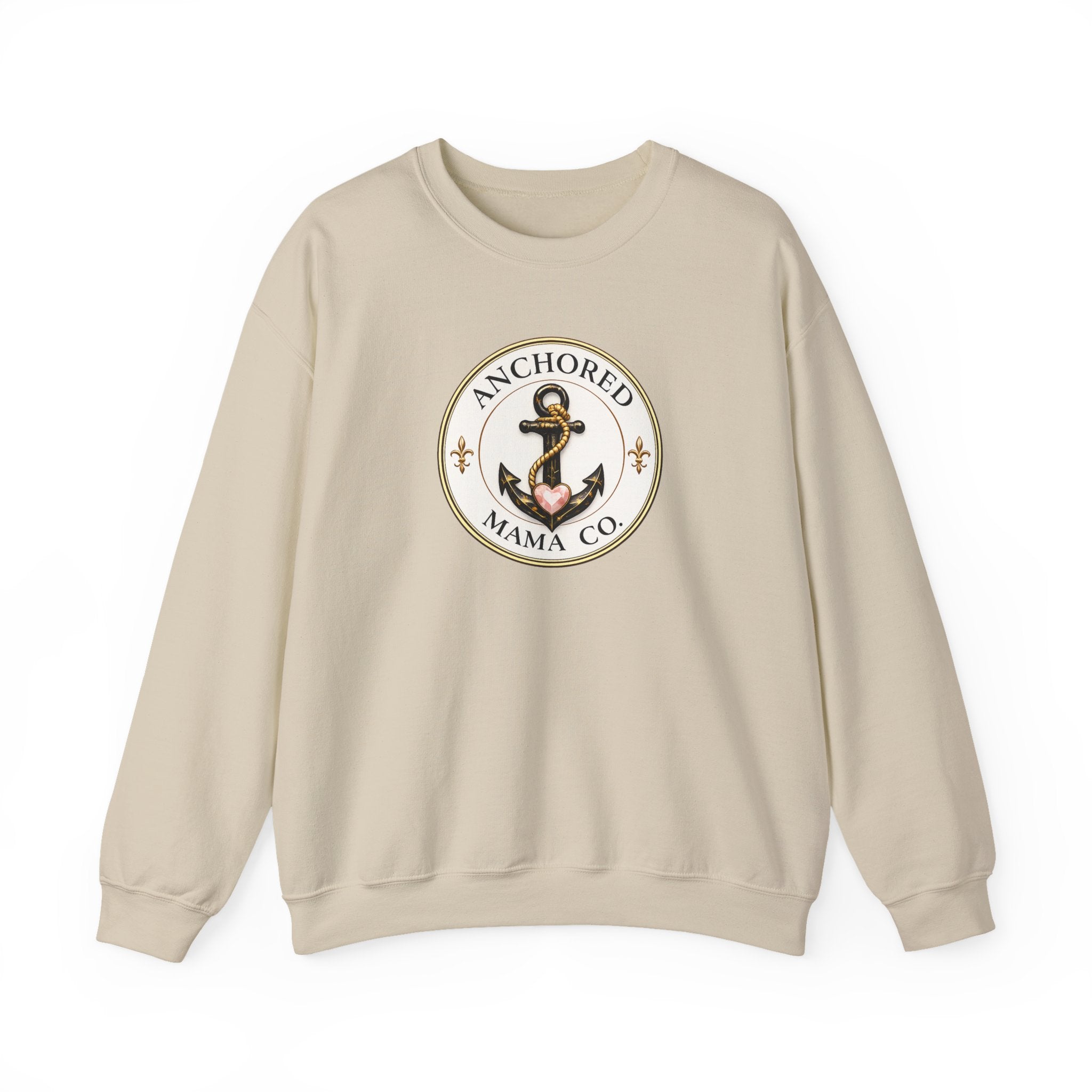 Anchored Mama Crewneck Sweatshirt | Anchored Mama Co.