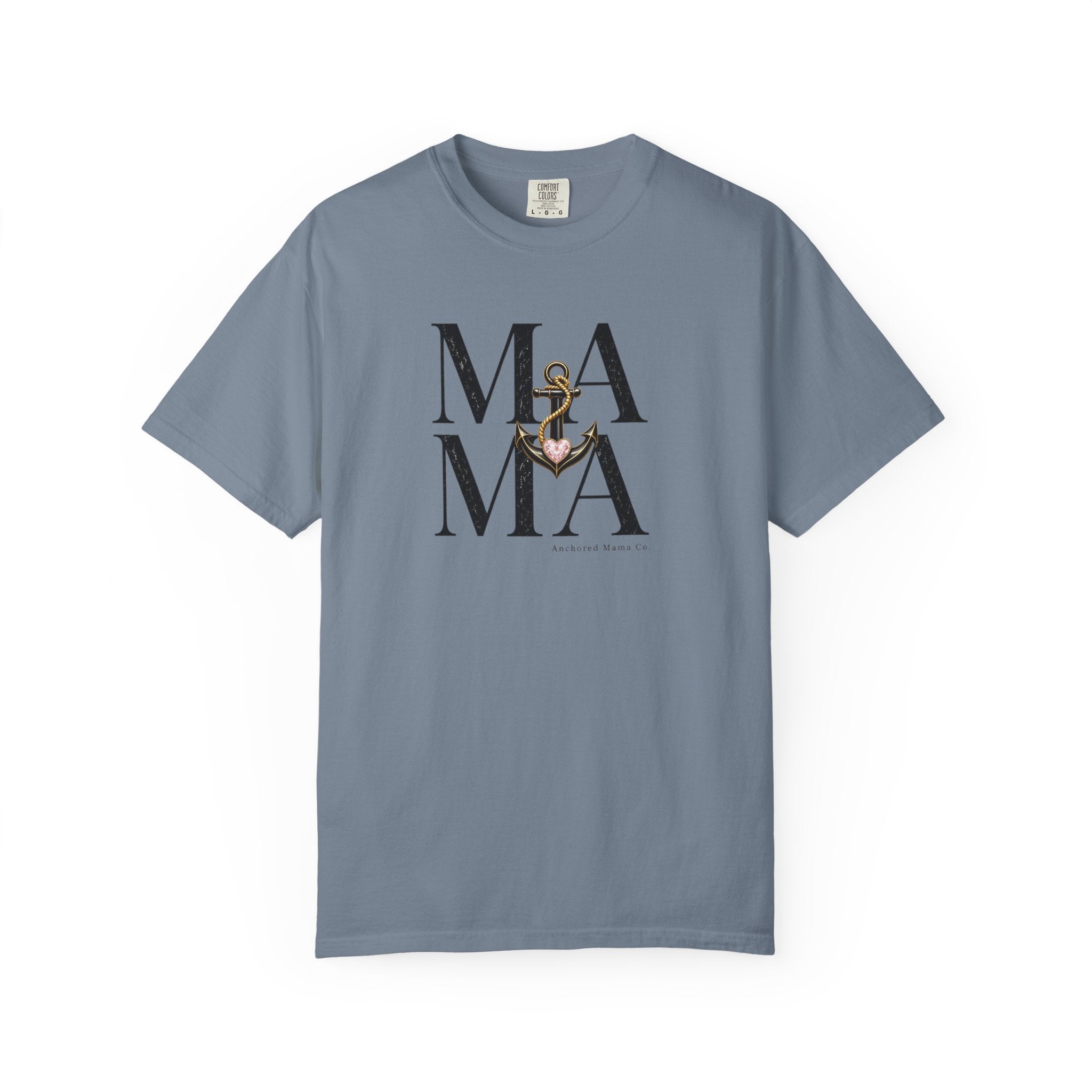 Mama Anchor T-Shirt — Nautical Mama Graphic Tee