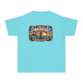 Anchor Crew Youth Tee — Nautical Kids Shirt with Anchor Sunset Graphic