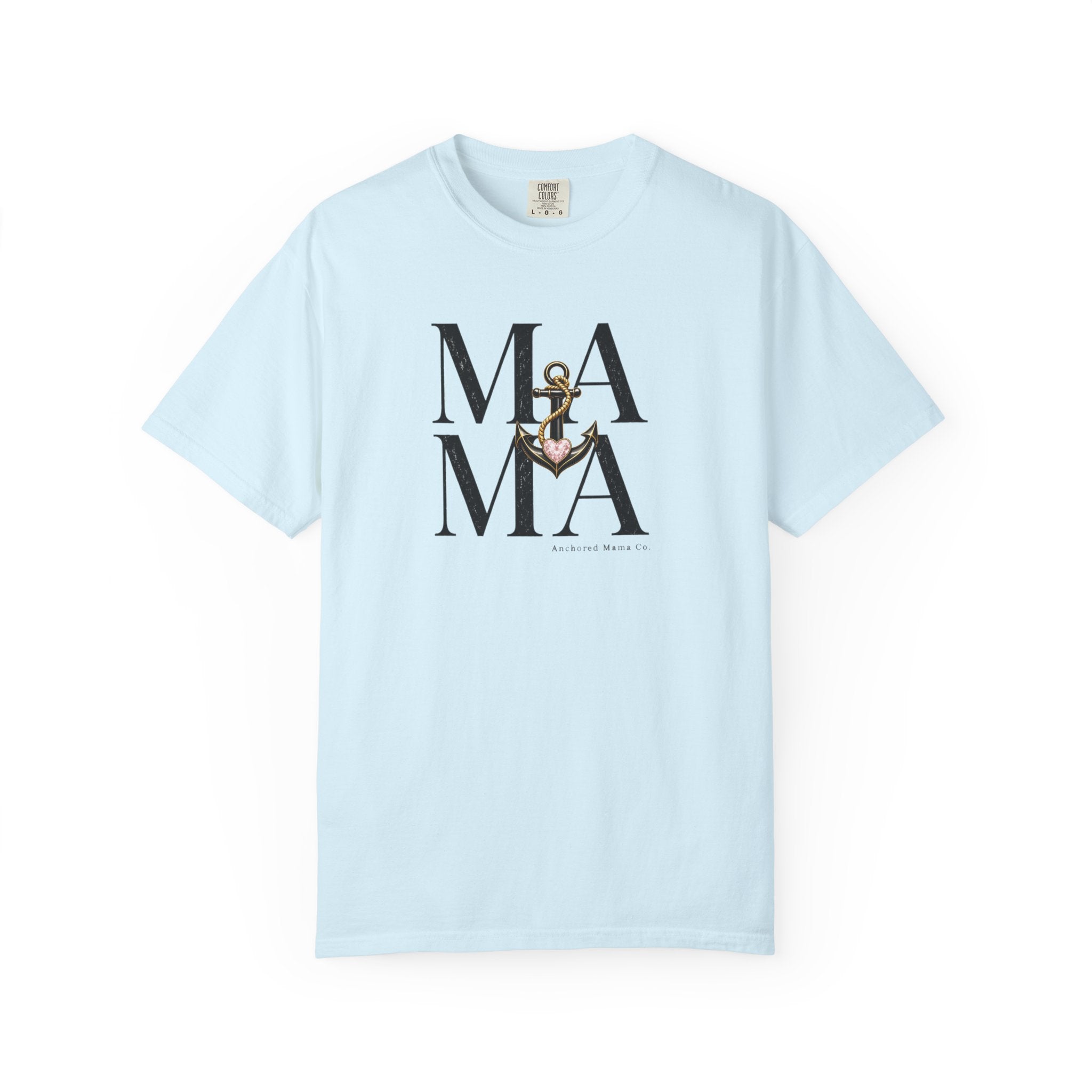 Mama Anchor T-Shirt — Nautical Mama Graphic Tee