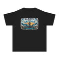 Youth Tee - "Always Stay Anchored" Nautical Anchor Sunset Graphic