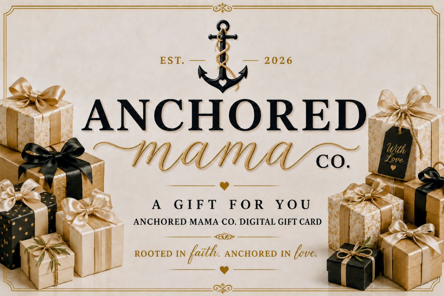 Anchored Mama Co. Digital Gift Card
