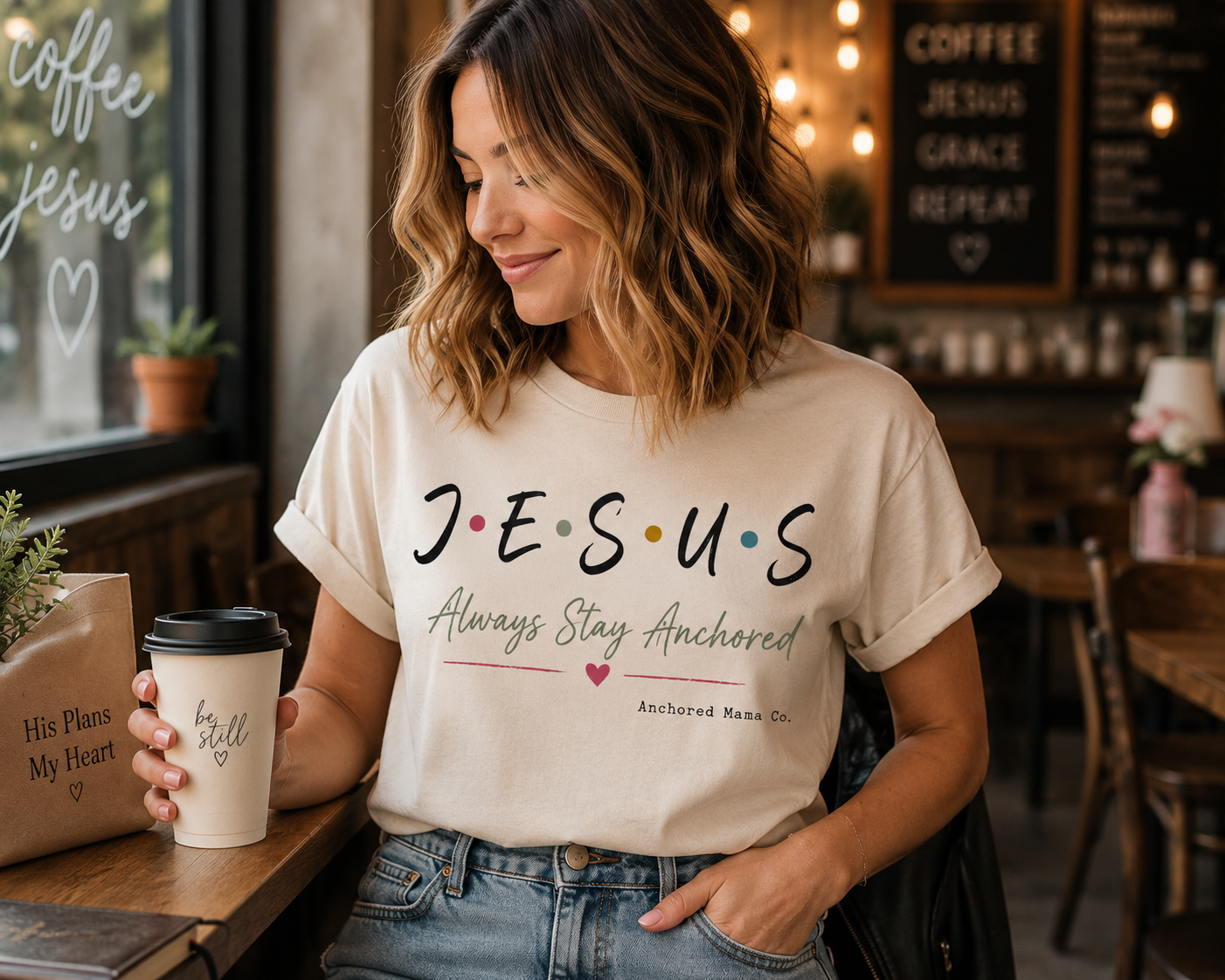 Jesus Always Stay Near Me T-Shirt — Faith-Based Christian Tee